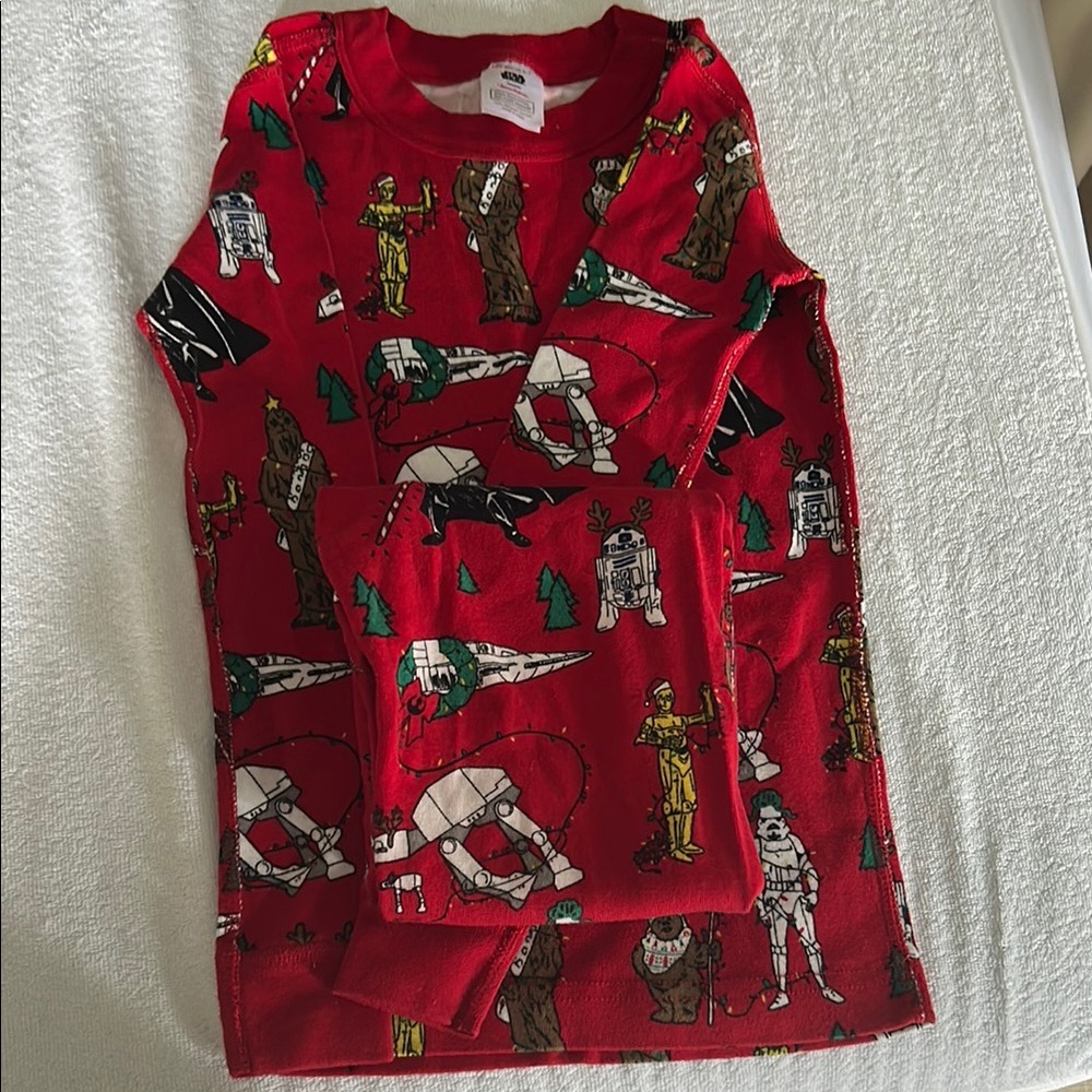 Red Star Wars Themed Pajama Set